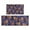 Magical Pumpkin Castle, variant on Halloween Witchy Motifs Pattern Kitchen Rugs Sets Of 2,Anti Fatigue Kitchen Mat Rugs Non Slip Washable,Decorative Kitchen Floor Mats for Kitchen,Sink,Laundry,17"x30"+17"x47"