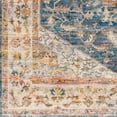 thumbnail image 7 of Surya Ephesians EPC-2356 31x108" Runner Traditional Fabric Rug in Blue/Orange, 7 of 7