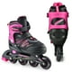 thumbnail image 5 of Patines en línea Patines en línea Patines ajustables con ruedas iluminadoras para niños, niñas, niña Meterk Patines en línea, 5 of 7
