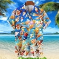 thumbnail image 4 of Camisa hawaiana con estampado de helado para hombre, camisa española de manga corta, ropa de calle de verano, moda para fiesta en la playa, 4 of 5