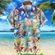 thumbnail image 3 of Camisa hawaiana con estampado de helado para hombre, camisa española de manga corta, ropa de calle de verano, moda para fiesta en la playa, 3 of 4