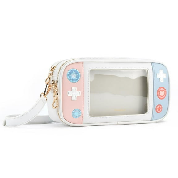 GeekShare Carrying Case for Nintendo Switch/Switch OLED - Travel Crossbody Bag Shoulder Strap