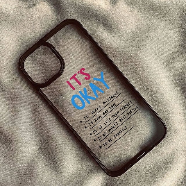 Funny Schedule Plan Things To Do Phone Case For iPhone 14 15 13 16 Pro Max 11 12 XR XS SE20 7Plus Letter Quotes Clear Hard Cover Style 2 For iPhone 11Pro