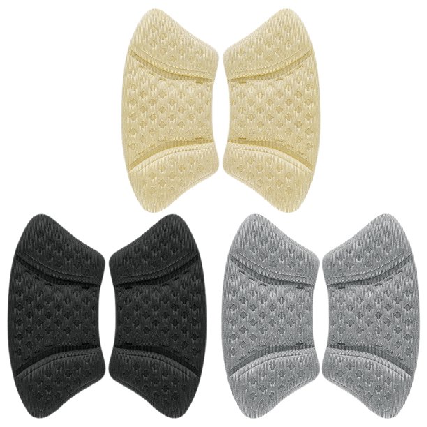 3 pares de almohadillas reemplazables para el talón, cómodas pegatinas para el talón, almohadillas para los pies para tacones