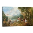 thumbnail image 1 of ARTCANVAS The Embarkation For Cythera 1717 Canvas Art Print by Jean-Antoine Watteau - Size: 40" x 26" (1.50" Deep), 1 of 9