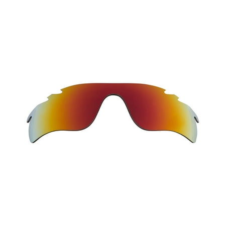 Replacement Lenses Compatible with OAKLEY Vented Radarlock Path Red Mirror