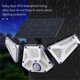 thumbnail image 2 of Luz Solar para Exteriores con Control Remoto, Luz de Seguridad Solar para Exteriores, Luz Impermeable de 113 LED para Porche y Pared Al Aire Libre, 2 of 6