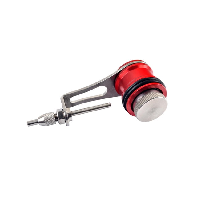 Bobina de pesca kusrkot Anudador de bobina de pesca Multifuncional rojo