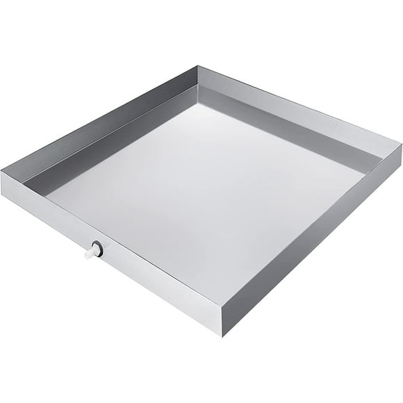 Sartén para lavadora VEVOR 304 de acero inoxidable 32x32x6,35 cm