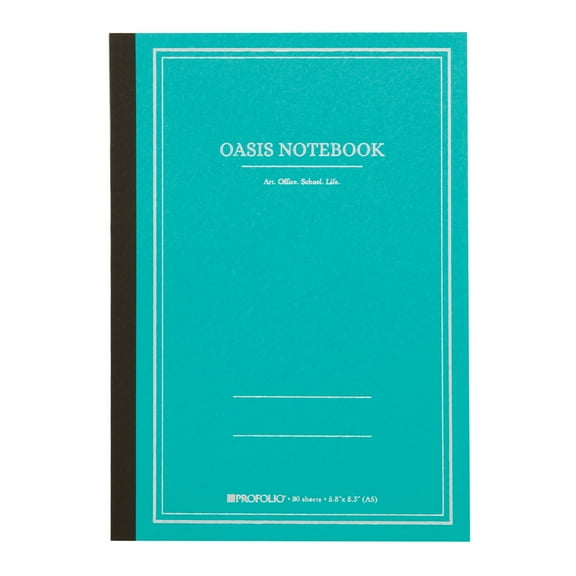 Itoya ProFolio Oasis Notebook, Medium, Wintergreen