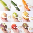 thumbnail image 4 of Automatic Peeler - 3 in 1 Multifunctional Grater - Battery Operated Kitchen Utensils for Peeling Oranges, 4 of 5