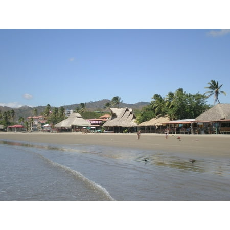 Canvas Print Beach San Juan Del Sur Nicaragua Sun Vacation Stretched Canvas 32 x