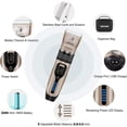 thumbnail image 2 of Dog Clippers,Professional Dog Grooming Kit, Cordless Dog Grooming Clippers for Thick Coats, Dog Hair Trimmer, Low Noise Dog Shaver Clippers, Quiet Pet Hair Clippers Tools for Dogs Cats, 2 of 7