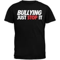thumbnail image 1 of Just Stop It Bullying Black Adult T-Shirt, 1 of 1