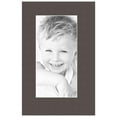 thumbnail image 2 of ArtToFrames 8.5x14" Chestnut Custom Mat for Picture Frame with Opening for 4.5x10" Photos. Mat Only, Frame Not Included (MAT-138), 2 of 5