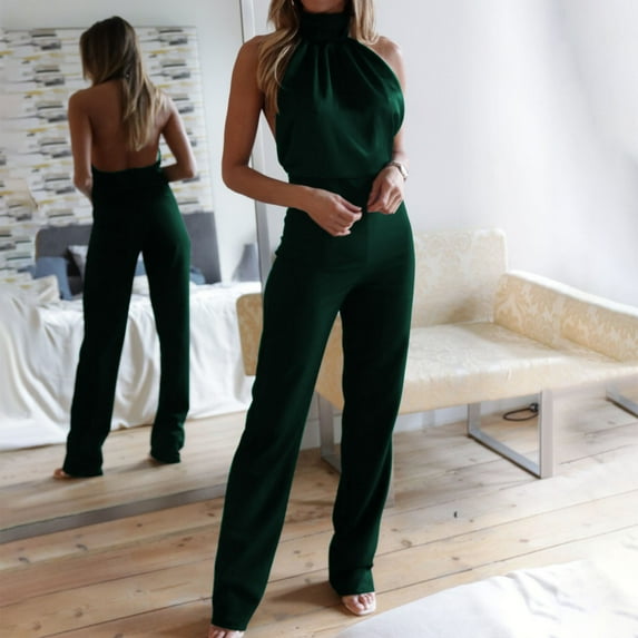 HUPOM Medieval Pants Training Pants Chinos High Waist Rise Long Slim Bootcut Green M