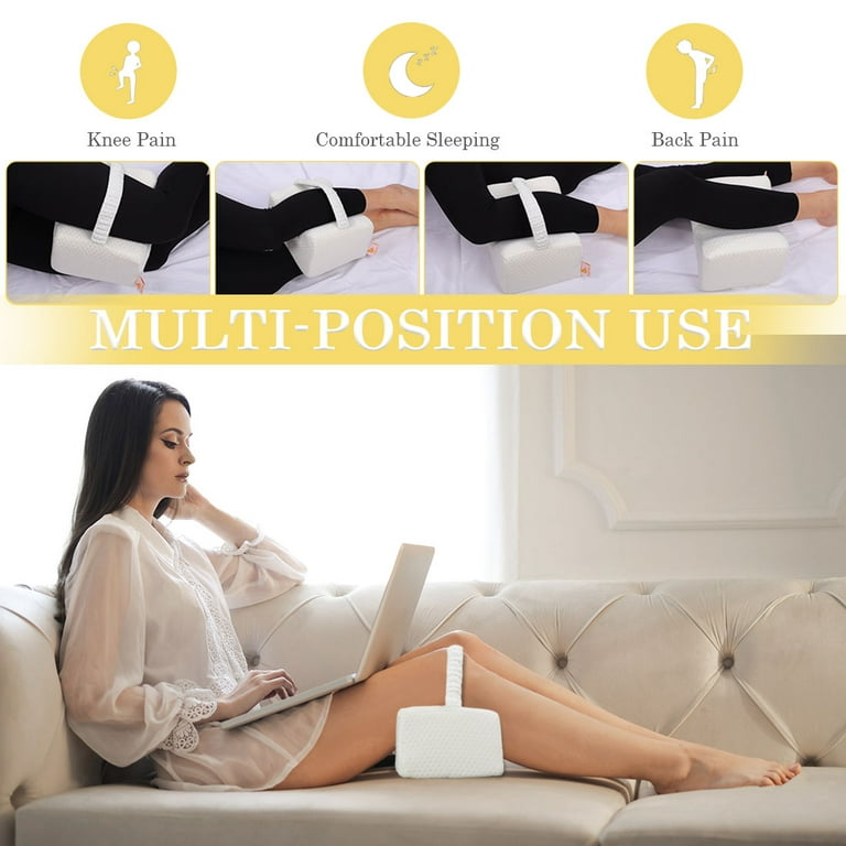 Memory Foam Contour Knee Cushion Leg Pillow Support for Side