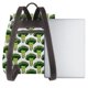 thumbnail image 3 of Easygdp Cute Broccoli Mochila de Cuero para Mujeres, Bolso de Hombro, Bolsos de Mano de Moda para Trabajo y Viajes, 3 of 4