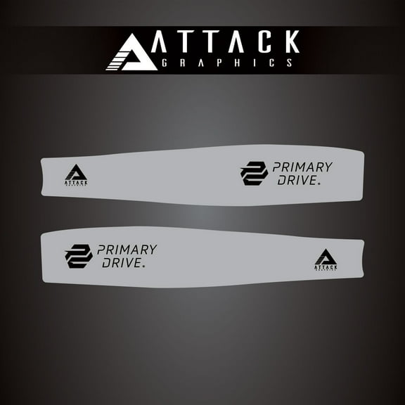 Attack Graphics Renegade Swing Arm Decal Grey