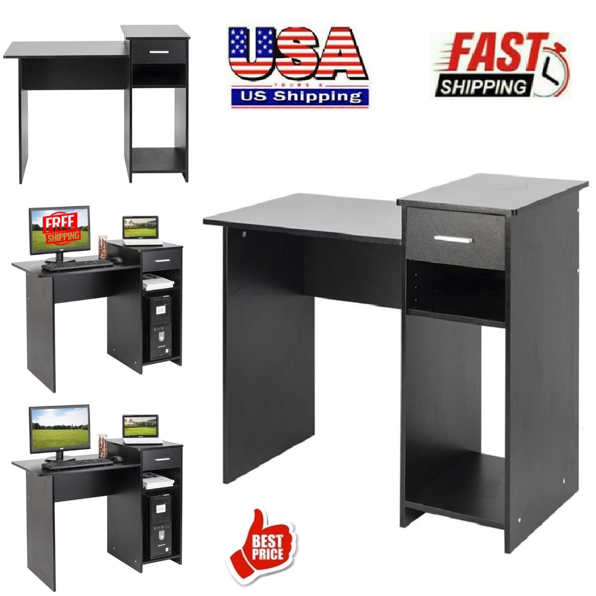 hideaway computer desk argos