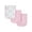 Pink, variant on Gerber Baby Boy Burp Cloths, 3-Pack