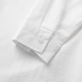 thumbnail image 7 of Tauxra Men's Work Shirt, Button-Down Collar Long Sleeve with Chest Pockets, Solid Color Polyester Fabric for Durability and Care, for Work and Casual Wear, 7 of 7