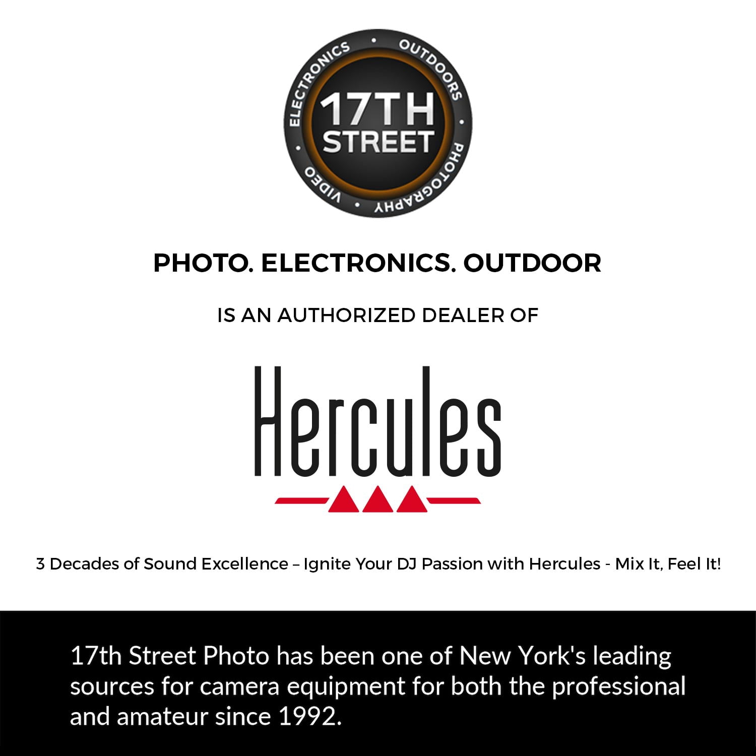 Hercules DJ Controller Inpulse 200 MK2 - 2 Deck USB DJ Controller with Over-Ear Headphones, On-Stage Laptop Stand, Waith DJ Controller Hard Carrying Case and Waith Cleaning Cloth (Bundle Set)