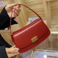 thumbnail image 2 of Bolso de diseño simple para mujer, bolso para debajo del brazo, nuevo bolso de hombro rojo de moda 2024, bolso de mano para mujer, 2 of 4