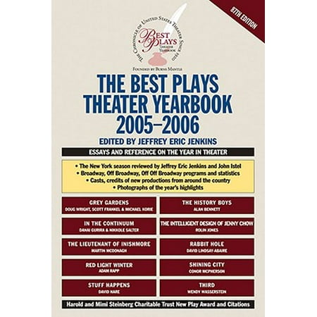 The Best Plays Theater Yearbook (Best Plays For Community Theater)