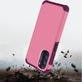 thumbnail image 2 of Kaleidio Case For Motorola Moto G Stylus 5G (2022 Version) [Astro Armor] Rugged Slim [Shockproof] Impact Protector Hybrid Cover [Light Pink/Wine], 2 of 4