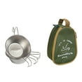 thumbnail image 1 of Kitchenware set,Picnic Tableware Barbecue Steel Sierra Cups Picnic Tableware Portable Picnic Huiop With Portable 4pcs 310ml Stainless 310ml Stainless Steel Shubiao, 1 of 6