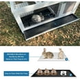 thumbnail image 4 of Rabbit Hutch Wooden Bunny Cage Rabbit Cage Outdoor Indoor Bunny Hutch Rabbit House on Wheels Small Animal Cage with 3 Urine Baffles, 4 of 8