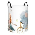thumbnail image 2 of Fotbe Animals in Transport Laundry Basket with Handles, Waterproof Large Laundry Hamper, Wash Bag for Corner Dorm, Rolling Laundry Basket with Handles-Medium, 2 of 8