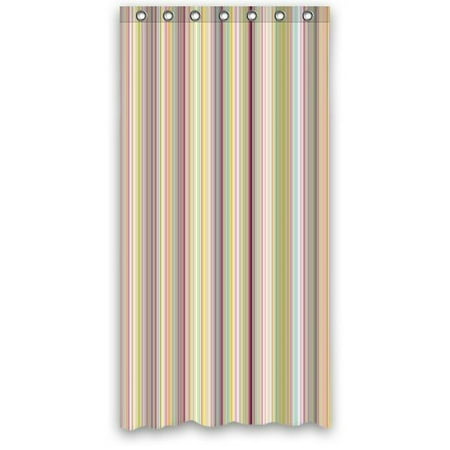 Bpbop Modern Thin Shade Colorful Cool Design Pinstripe Shower