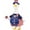 A, variant on YiFudd Porch Goose Outfit, Uncle Sam Costume For 23 Inch Goose, 4th Of July Independence Day Decor