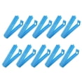 thumbnail image 1 of Clips de Sellado de 3.5 Pulgadas, Paquete de 10 Selladores de Bolsa de Plástico Reutilizables para Almacenamiento de Alimentos, Azul, 1 of 5