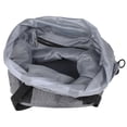 thumbnail image 3 of Docooler Quick-Release Aluminum Alloy Bicycle Basket with Zippered Pocket, Grey (Color Variations Possible) - Durable & Stylish for Essentials or Pets, 3 of 6