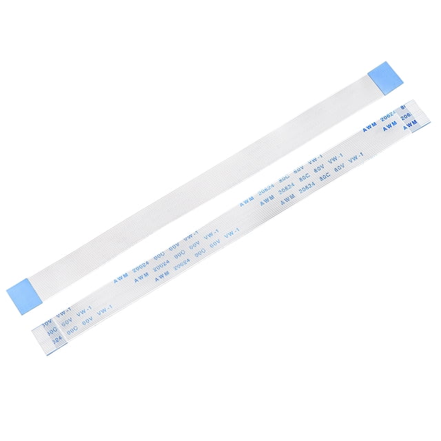 Unique Bargains Flexible Flat Cable, 20 Pins 0.5mm Pitch 150mm FPC FFC Ribbon Cable 5 Pack(A Type)