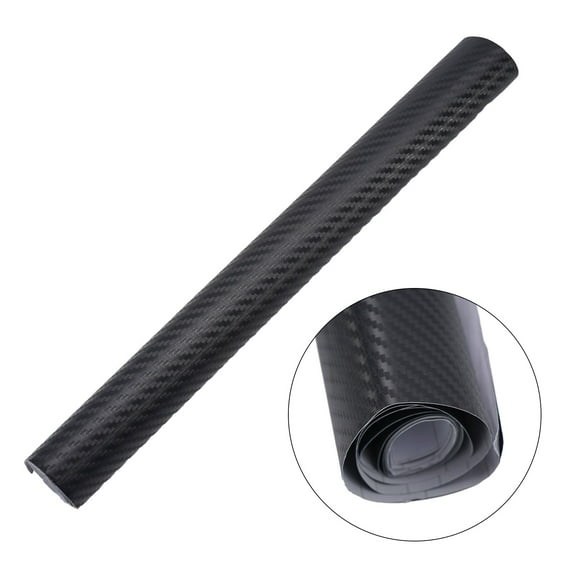 CENL Black Matte Car Vinyl Sticker 3D Carbon Fiber Film Auto Wrapping Foil Laptop Skin Phone Cover Motorcycle Decoration Films