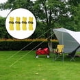 thumbnail image 4 of NIBOLOG 4Pcs/Set 3.5m High Density Strong Toughness Canopy Connecting Rope with Fixing Buckle Camping Tent Reflective Rope for Hiking, 4 of 8