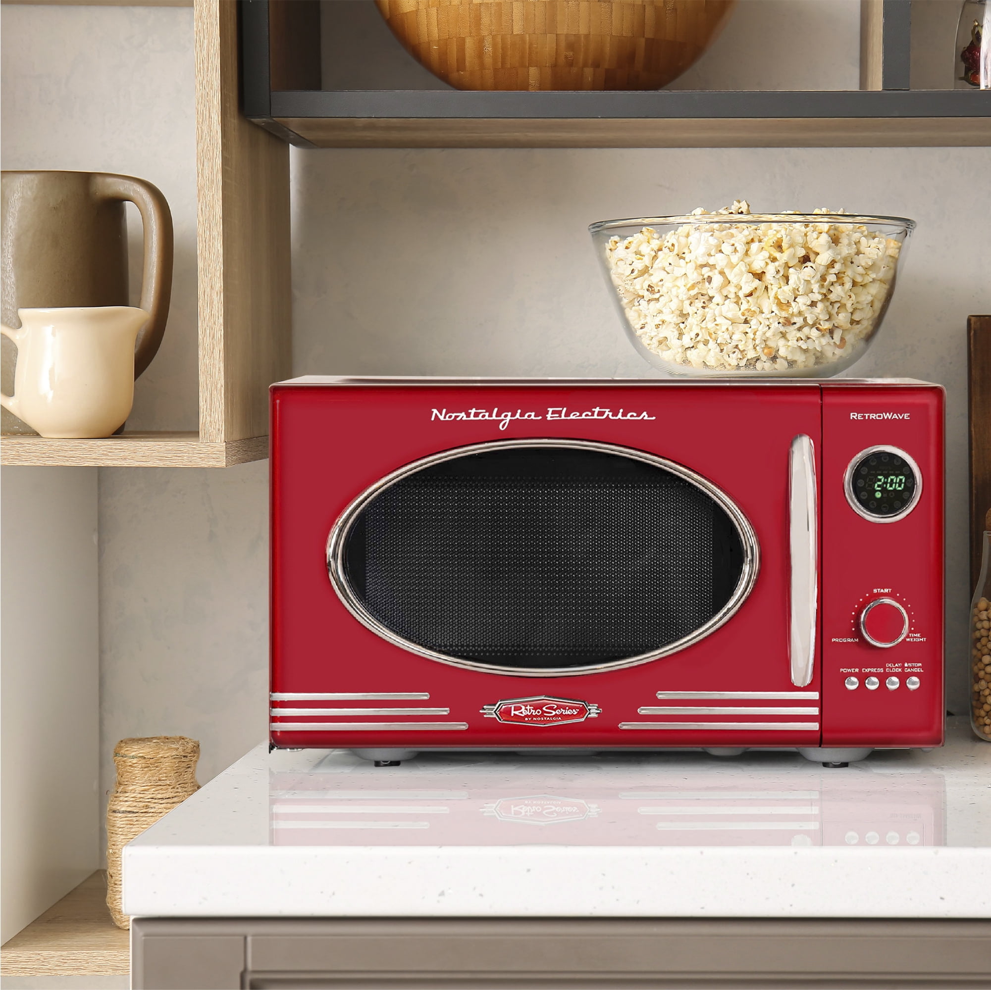 Rewrite history with a retro microwave - CNET