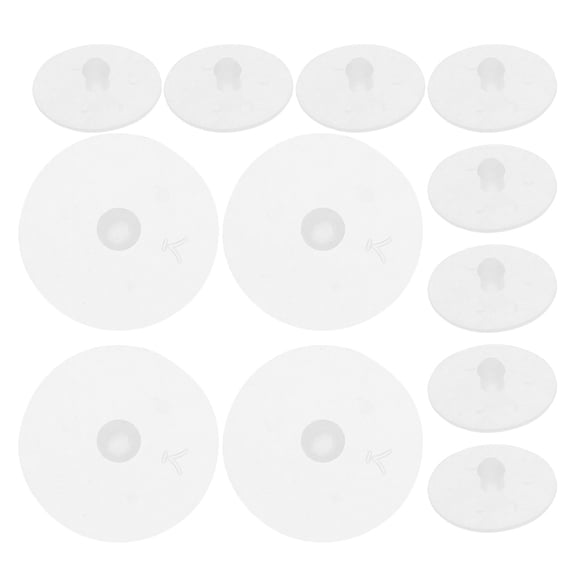 Worgeous 20 Pcs Rice Cooker Replacement Pot Cooks Essentials Pressure Parts White