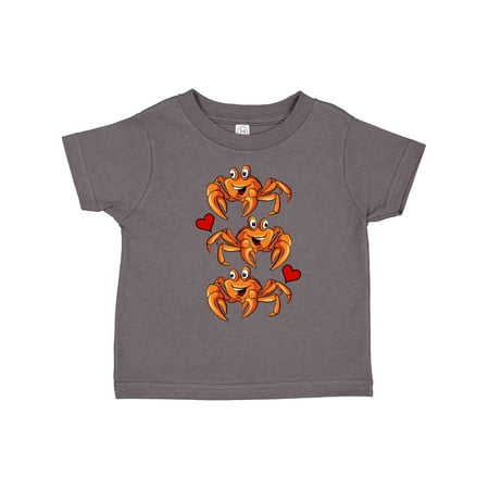 

Inktastic Crab Lover Cute Beach Gift Toddler Boy or Toddler Girl T-Shirt