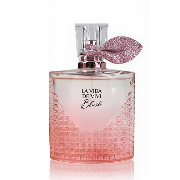 LA VIDA DE VIVI Blush Eau de Parfum, Perfume for Women, Long-lasting Sweet Floral Fruity Perfume for Birthday Gift 3.4 fl oz Spray