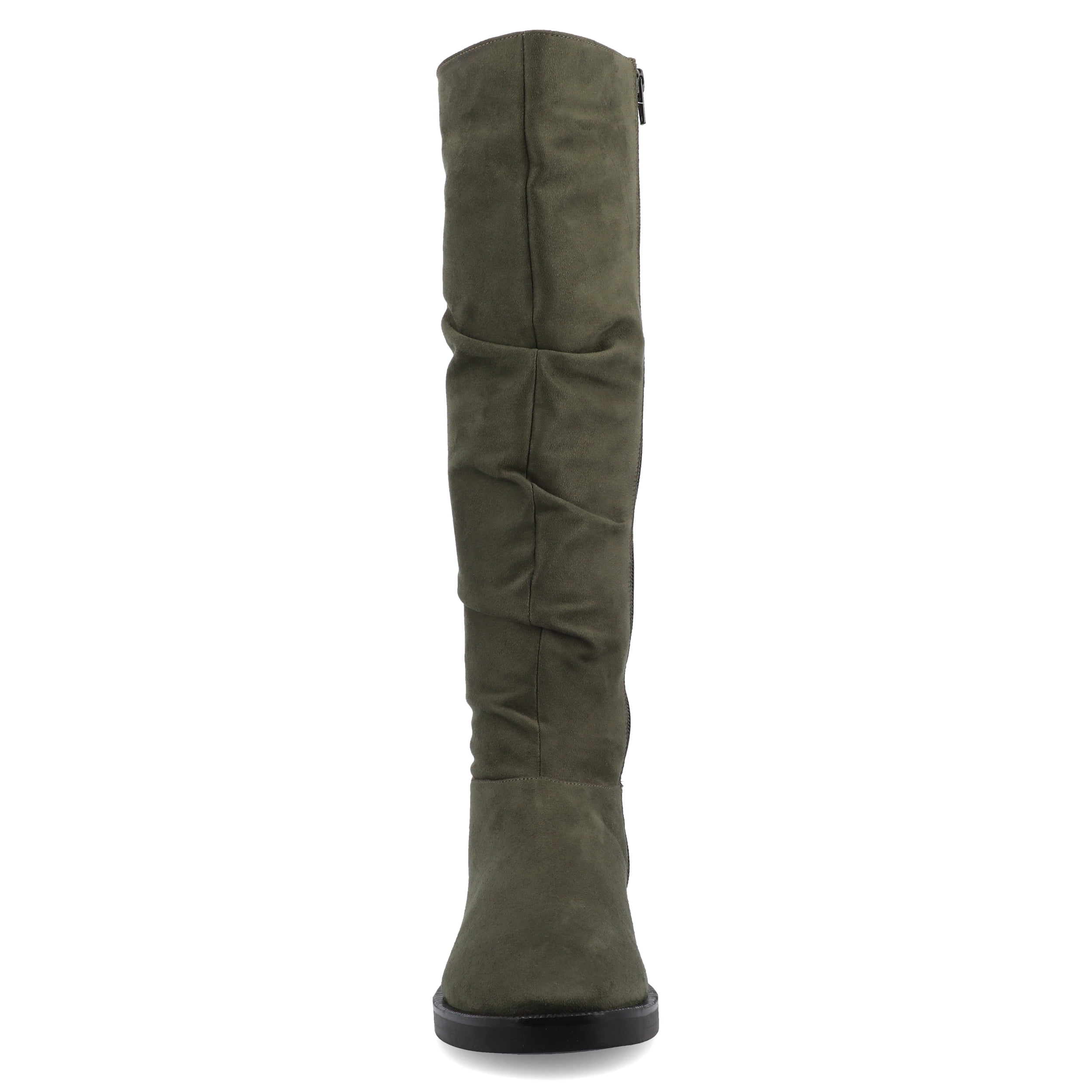 Journee Womens Mirinda Wide Calf Stretch Knee High Boots