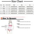thumbnail image 3 of Feimerou Women's One Piece Swimsuit Ruffle Cutout Bathing Suits Slimming Tummy Control High Waisted Front Cross V Neck Wrap Swimsuits Swimwear, 3 of 6