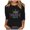 Black, variant on Jinhomg Women's Trendy Holiday Shirt Novelty Sparkly Sequin Letter Print Tops 3/4 Sleeve Mardi Gras Tunics Ladies Carnival Themed Parade Street Outfit Pink M
