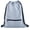 Space Grey, variant on Soft Texture Drawstring Backpack - Quick Access Zipper Pocket