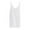 White, variant on Overall Dress For Women Denim Dress Suspender Pocket Adjustable Mini Dress