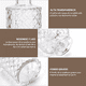 thumbnail image 5 of Juego De 12 Floreros Jarrones De Vidrio Cristal Transparente, 5 of 5